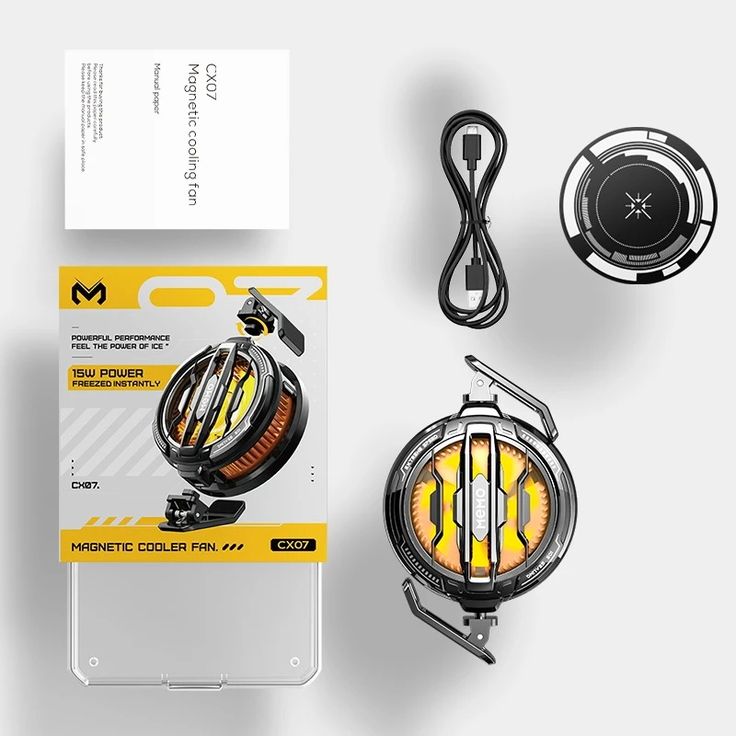 MEMO CX07 Magnetic Phone Radiator  Cooling Fan